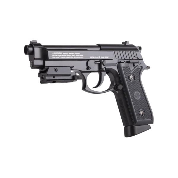 Crosman P1 BB Pistol left angle front product view