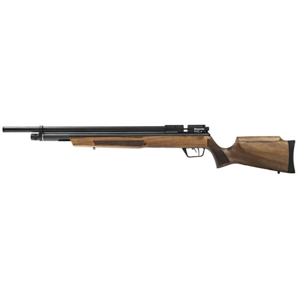 Benjamin Marauder Wood Stock PCP Rifle 177 facing left