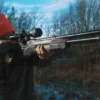 Crosman Prospect CPP2RS Being Cocked and Fired by a Hunter in a Snowy Field