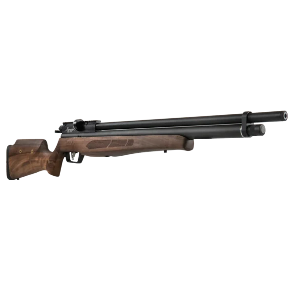 Bejamin Marauder Semi-Auto PCP Powered, Multi-Shot Semi-Automatic, .22 Cal. Air Rifle, Wood Stock, angled right view