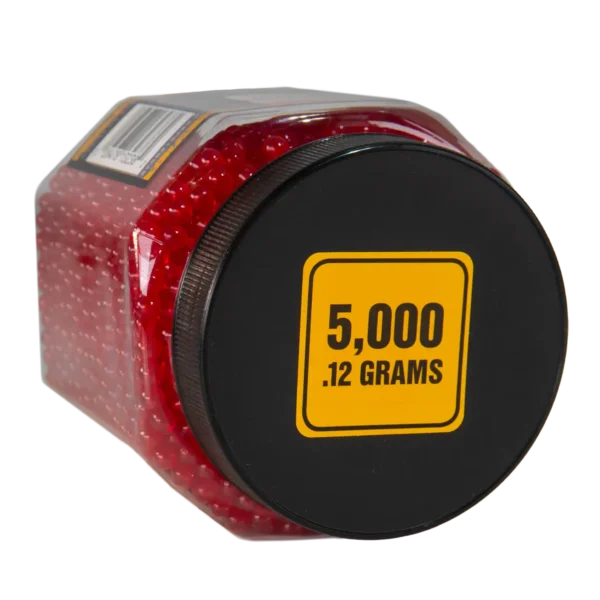 Angled View of Game Face Premier Airsoft Ammo (.12) ASP512
